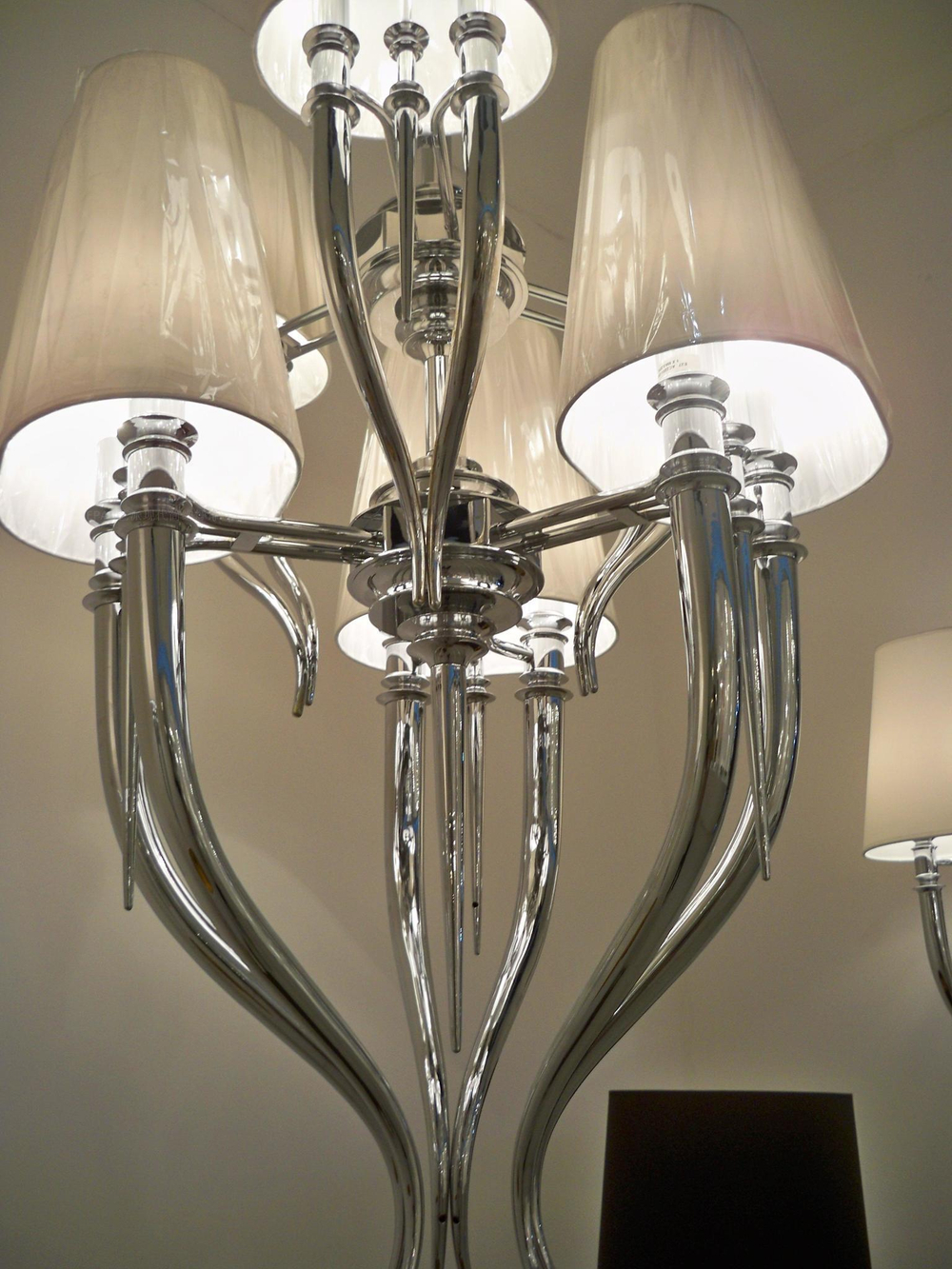 Pendant design lamp  Brunilde С6 by Ipe Cavalli (Red)
