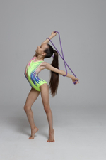 Купальник для выступлений (салатовый)