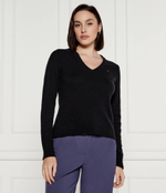 Шерстяной свитер Tommy Hilfiger - черный(WW0WW43505)