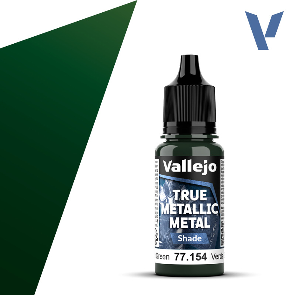 Vallejo True Metallic Metal - Dusken Green (Shade)
