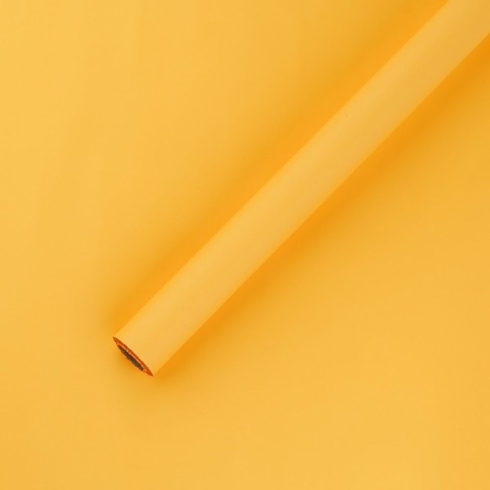 Пленка матовая "Сансин" 50смx10м 53mic Желтый №2