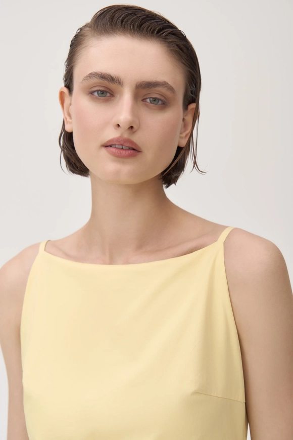 Платье миди из хлопка