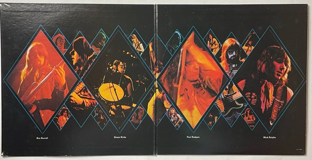 Винтажная виниловая пластинка LP Bad Company (Japan 1974) (No Obi) The Way I Choose