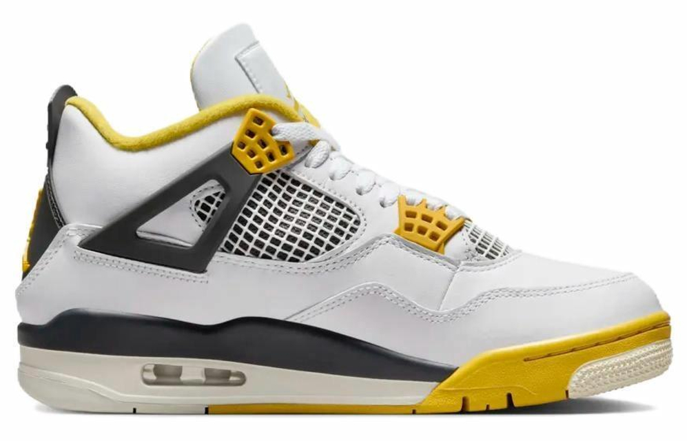 Кроссовки Jordan Air Jordan 4 "Vivid Sulfur" (Женская размерная сетка)