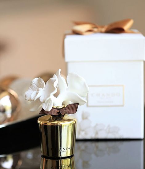 Showy Peony mini, ароматический диффузор с необычными палочками, Chando