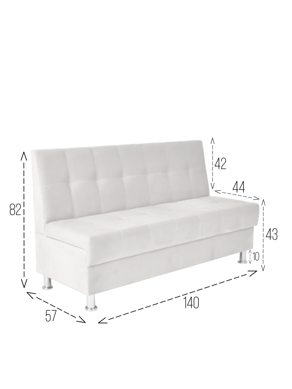 Стильный компактный диван Фабрики ОНИКС из практичного и износостойкого материала с оригинальным дизайном, вместительным ящиком для хранения, мягким наполнителем для дома, дачи и офиса