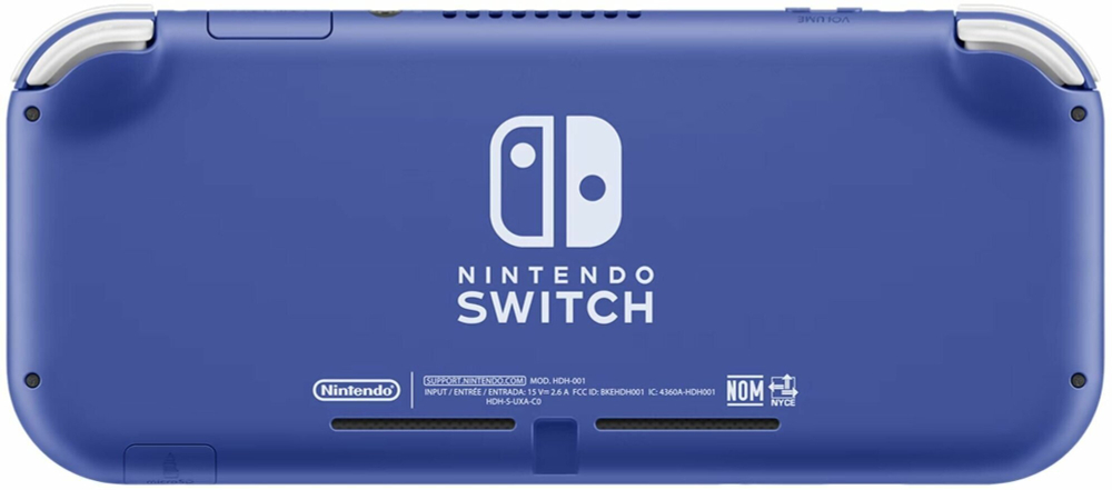 Игровая приставка Nintendo Switch Lite 32 ГБ, без игр, синий