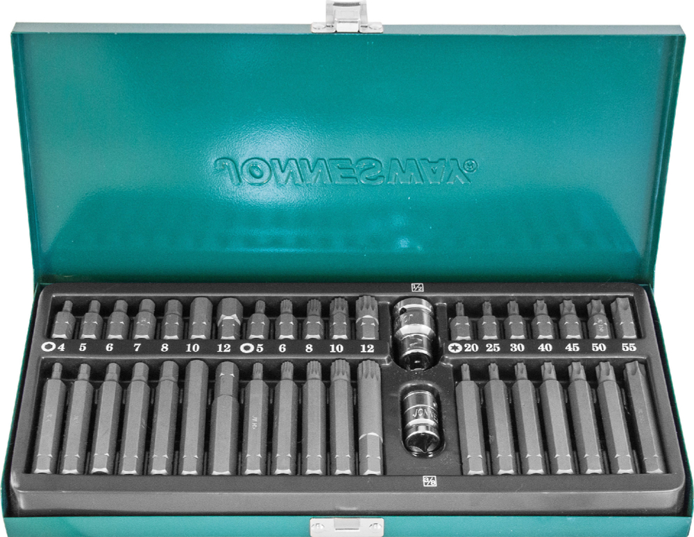 S29H4140S Набор вставок-бит 10 мм DR с переходниками, 40 предметов