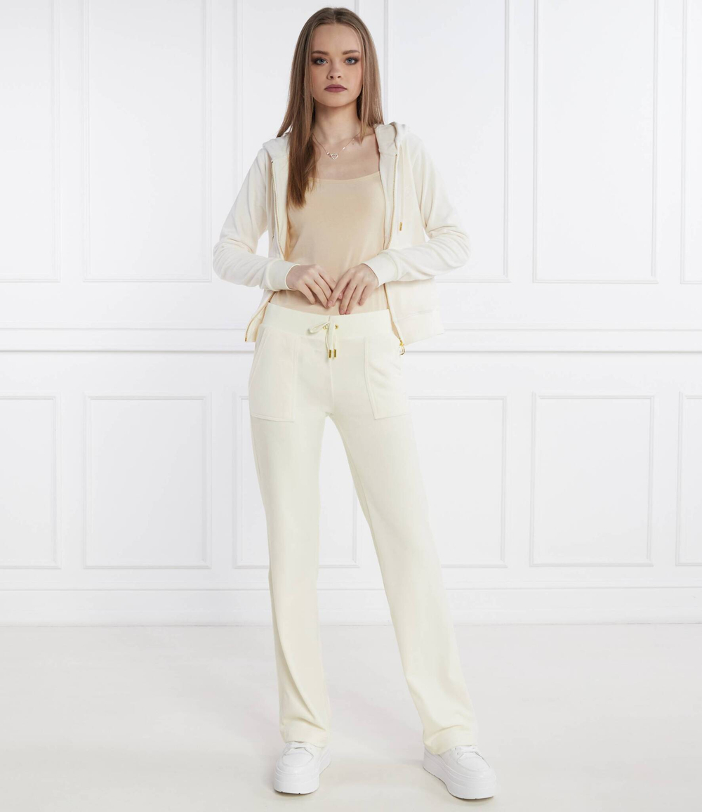 Спортивные штаны Del Ray Classic Juicy Couture - экрю(JCAP180G)