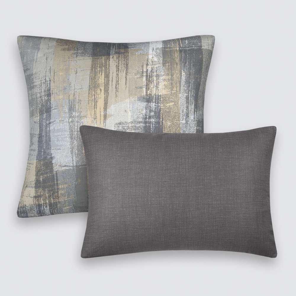 Комплект постельного белья Harmonica Евро с простыней на рез. 180х200 САТИН "Линдор" (2 нав. 70х70 и 2 нав. 50х70)