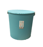 Ведро универсальное с крышкой 10л. (бирюзовое) арт.ЭП 012740