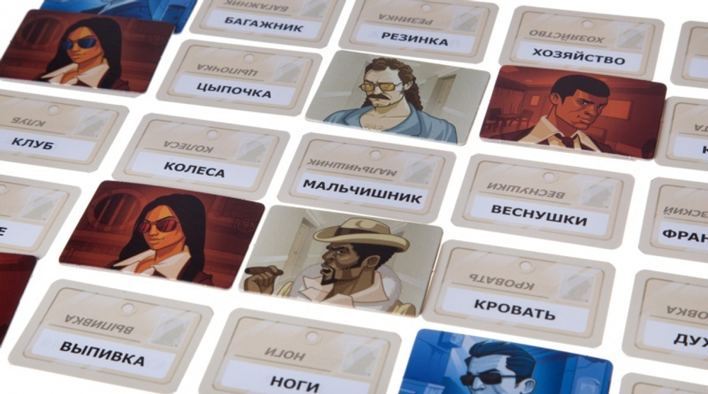 Настольная игра «Кодовые имена глубоко под прикрытием»