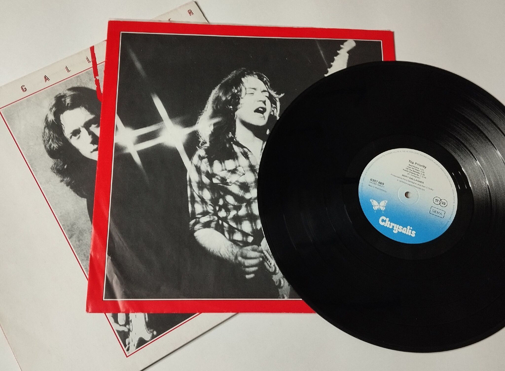 Винтажная виниловая пластинка LP Rory Gallagher Top Priority (Germany 1979)