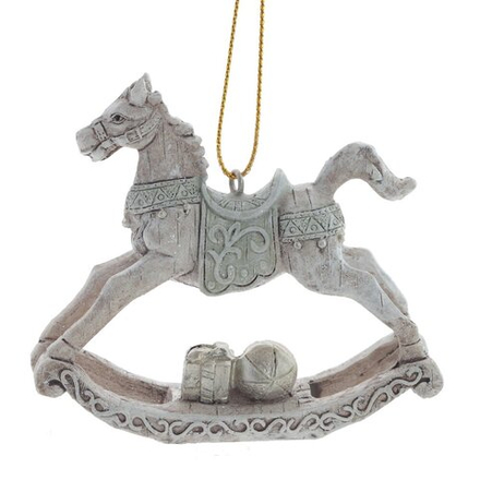 GAEM Украшение новогоднее "Лошадка-качалка", L8,5 W2 H7,5 см