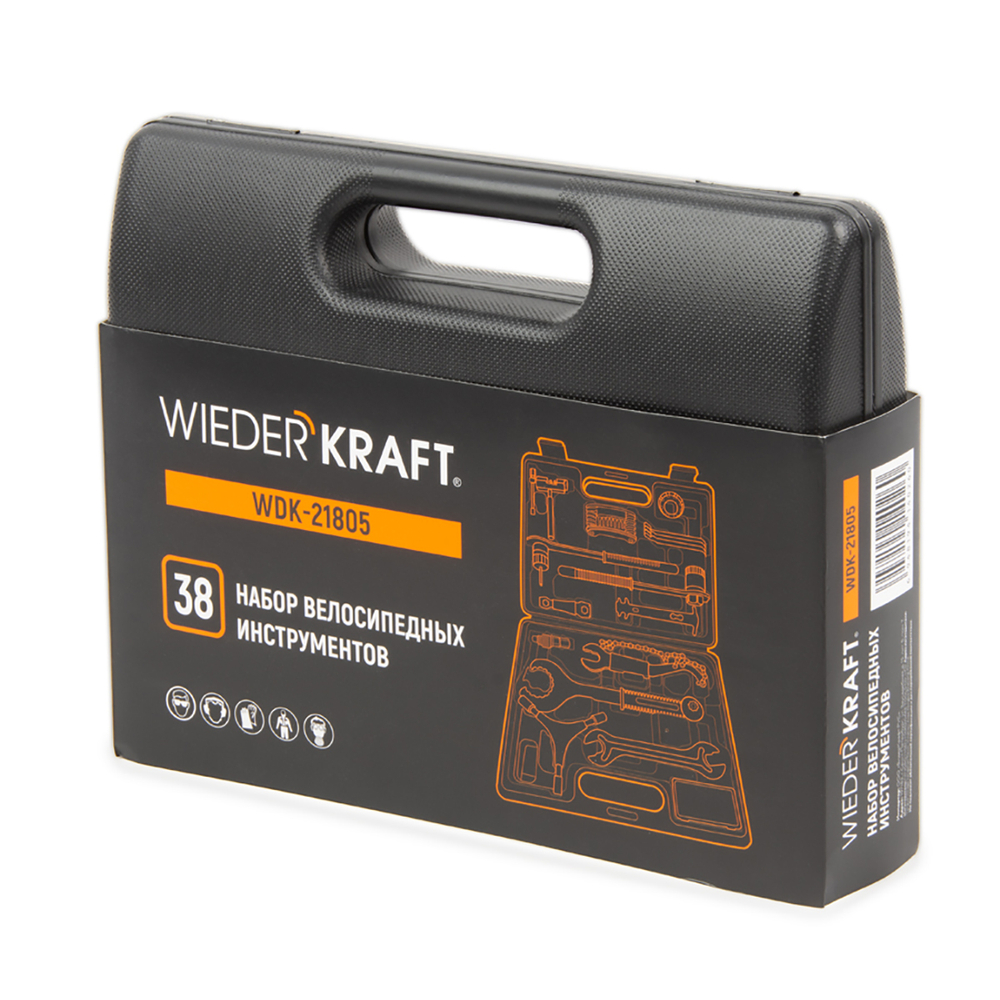 WDK-21805 Набор ведлосипедных инструментов 38 шт.