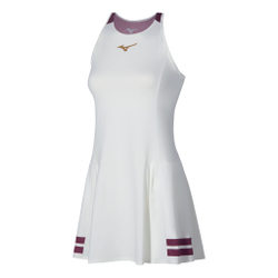 Женская теннисное платье Mizuno Printed Dress Women - White