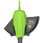 Триммер аккумуляторный GREENWORKS 2113307SA 24V, 25 см, с 1хАКБ 2 Ач и ЗУ