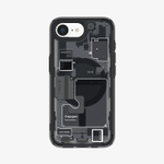 Чехол Spigen ULTRA HYBRID MAG Magsafe iPhone 16E ZERO ONE BLACK