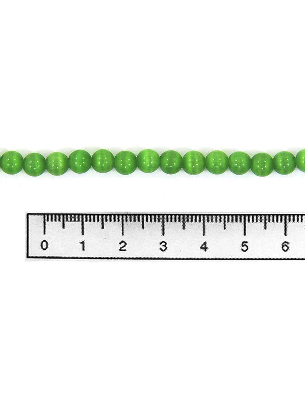 Бусы из кошачьего глаза kgbu001-tzel6