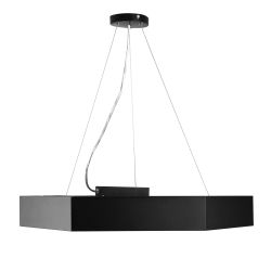 Светильник LED ЭРА Geometria SPO-121-B-40K-038 Hexagon 38Вт 4000К 4000Лм IP40 600*600*80 черный подвесной