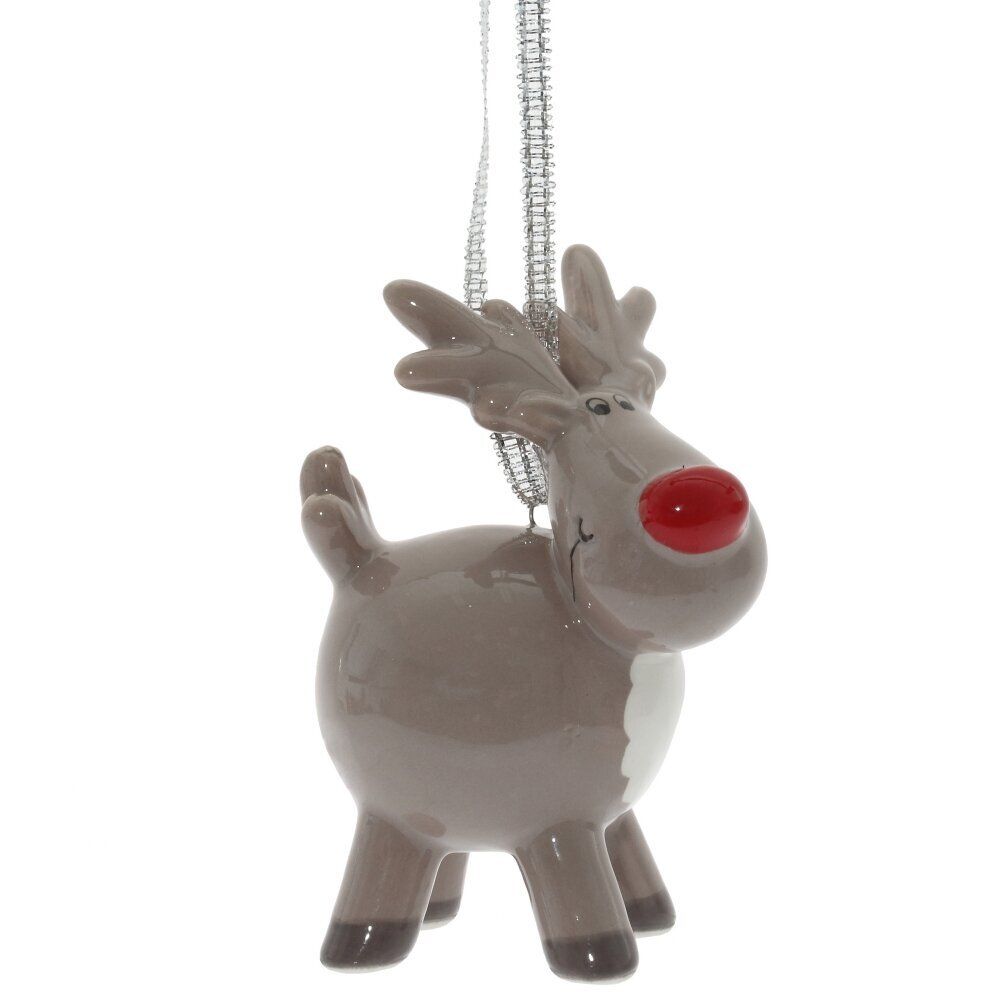 GAEM Украшение новогоднее "Олень", L4 W5,5 H8 см, 2в.