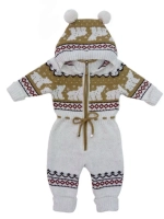 Комбинезон вязаный