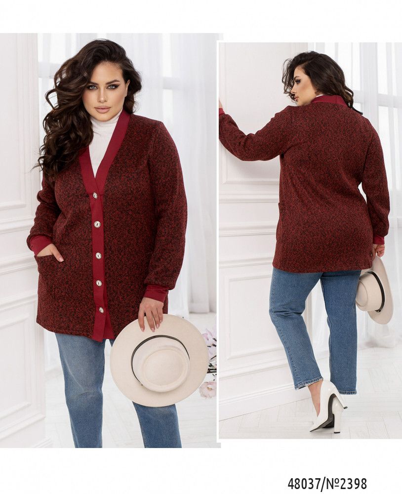 Кардиган 2398-красный Minova Кардиган 2398-красный Minova