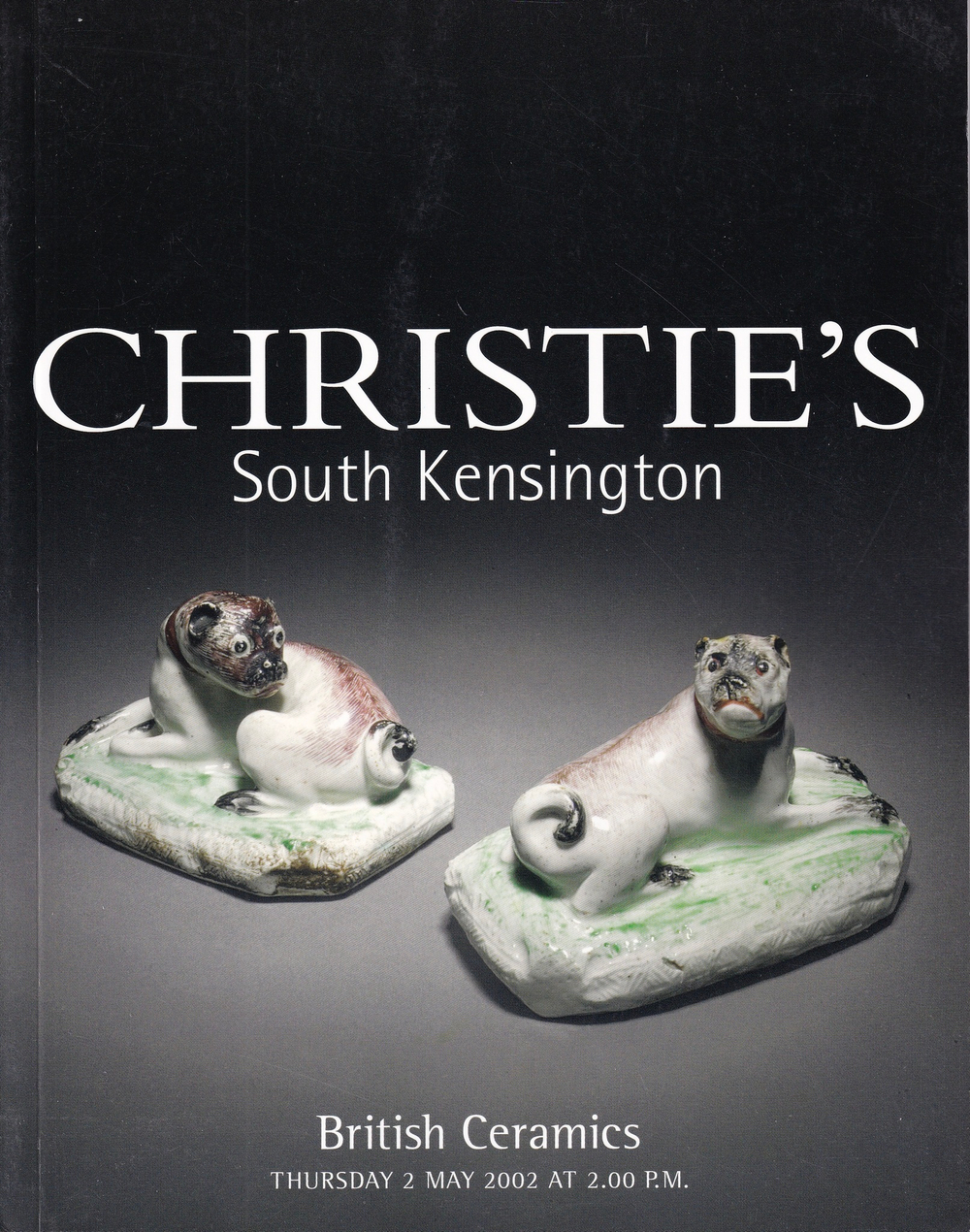 Каталог аукциона Christie's, Лондон, Британская керамика от 2 мая 2002 года