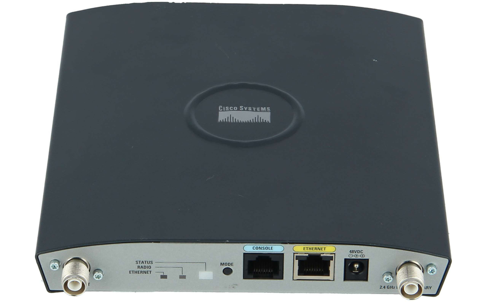 Точка доступа Cisco AIR-AP1242AG-A-K9 1х10/100 Мбит/сек 2.4/5 ГГц