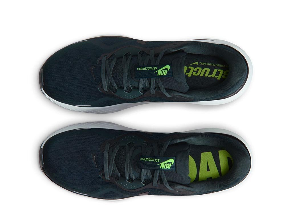 Кроссовки для бега мужские Nike Structure 26 M Бирюзово-Зелёные