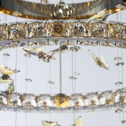 Citilux ETERA CL322090 LED Люстра хрустальная с пультом