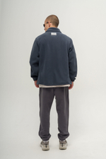 Толстовка KUL'TURA "ZIP FLEECE" Темно-серый