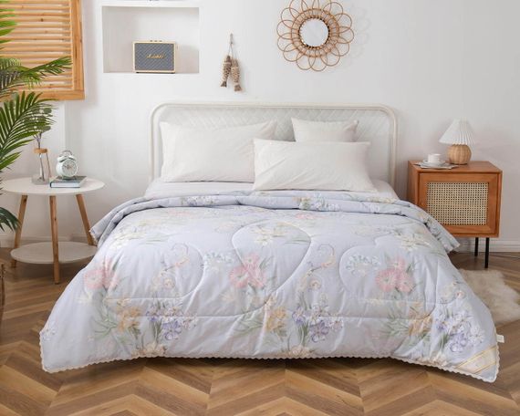 Одеяло Сиара  микроволокно в сатине всесезонное