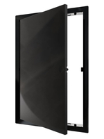 Люк ревизионный LN фланец 200х300 нажимной 223х323 пластик Black EVECS