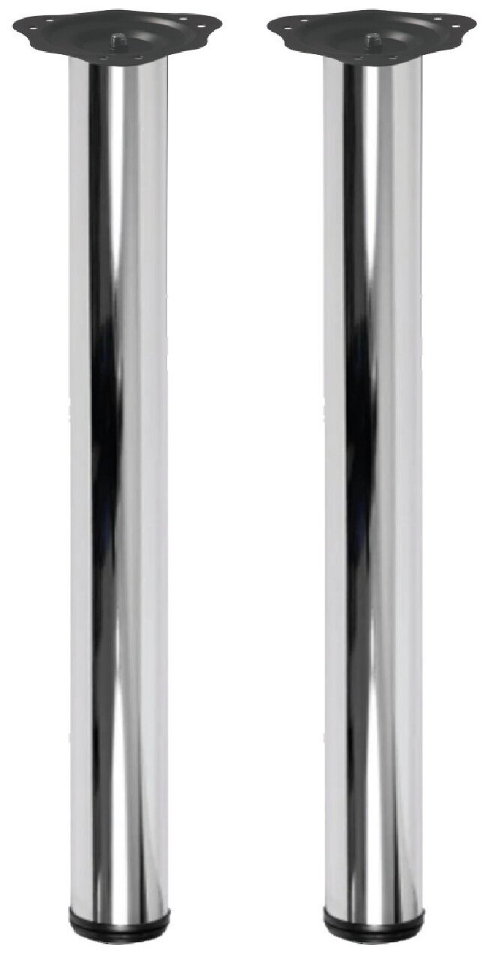 НОЖКА ОФИСНАЯ  710 ММ ХРОМ (NA1502)