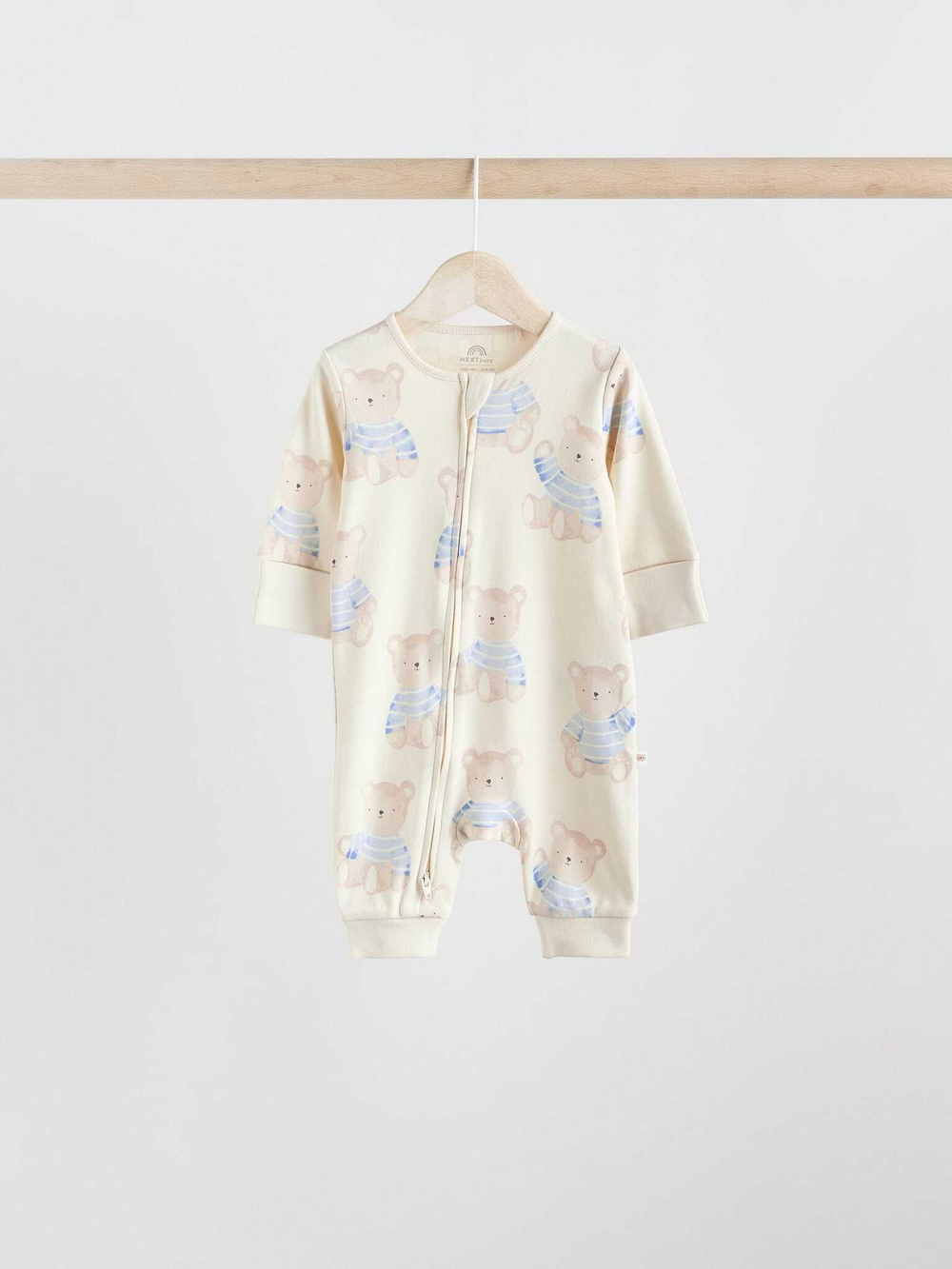 Комбинезон / Cлип для малышей Next AA5-955, 3 шт., Желтый, Голубой