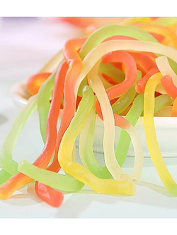 Мармеладные тянучки шнурки с фруктовыми вкусами 13 г