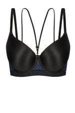 Бюстгальтер Debora с чашками из гибридной пены (Размер: 95B) (Цвет: черный)