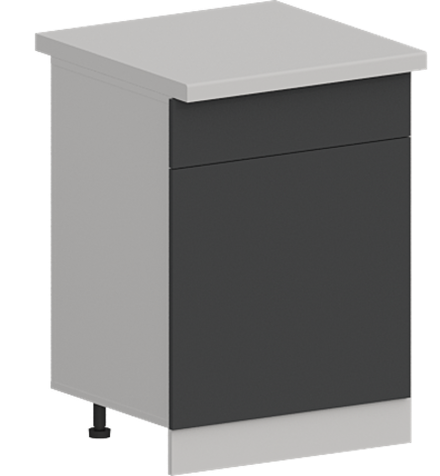 Кухня Модуль ШН1Я 601М Вотан / Графит Софт