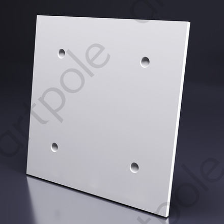 Гипсовые 3D панели Artpole PLATINUM LOFT-BETON (HIDDEN - крепления скрытого типа)