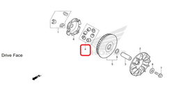 22123-KVZ-640. ROLLER SET, WEIGHT