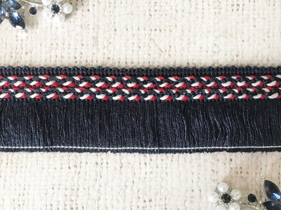 Тесьма текстиль бахрома, ш. 3,5 см.