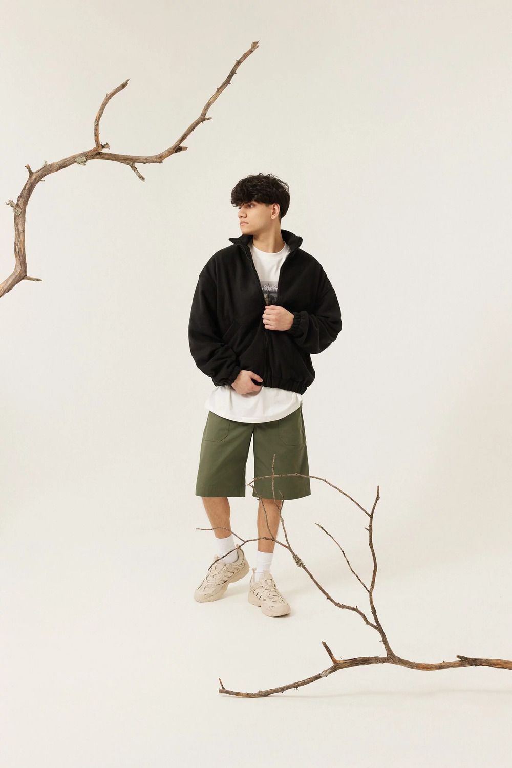 Куртка Called a Garment Флисовая FCF Logo Jacketvol.2 черная