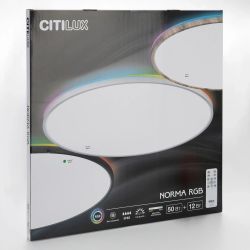 Citilux NORMA CL749601 LED RGB Светильник с пультом Чёрный