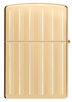 Зажигалка Zippo Classic с покрытием High Polish Brass золотистая (46011)