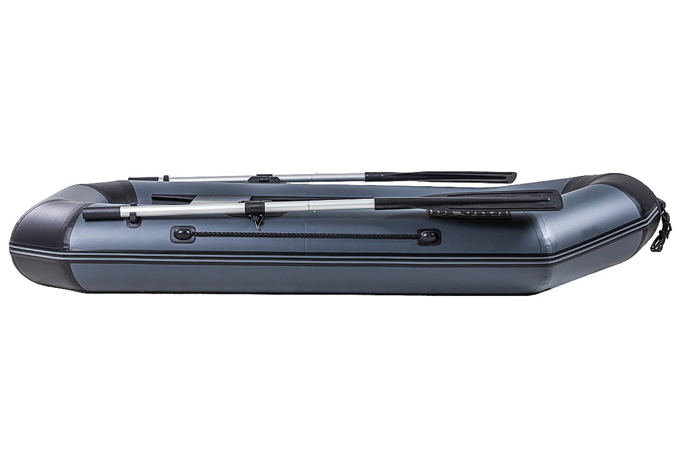 Броня-220 графит-черный (лодка ПВХ с усилением)