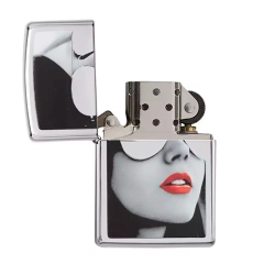 Зажигалка Zippo 28274 Golden Design, Polish Chrome