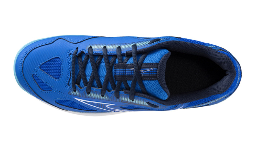 Мужские кроссовки теннисные Mizuno Break Shot 4 AC - небесный