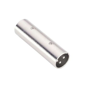 Adam Hall 7861 - адаптер XLR (M) - XLR (M), серебристый