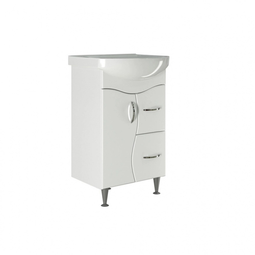 Тумба д/ванной "КЛАССИК-50" под рак.Уют-50 (ROSA) (ПВХ) (разбор)